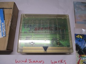 Windjammers Flying Power Disc Neo Geo MVS cart with Box matching #s