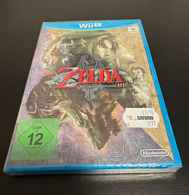 Nintendo The Legend of Zelda: Twilight Princess HD Wii U PAL USK 12 amiibo