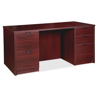 Lorell Prominence Mahogany Laminate Office Suite (pd3060dpmy)