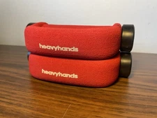 AMF Heavy Hands Pair of 1lb Dumbbells Weights MMA Walking Boxing Running