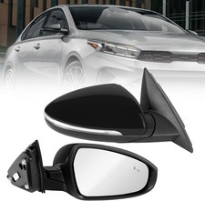Side Mirror Compatible with KIA Forte 2019 2020 2021 2022 2023 2024, W/Blind Spo
