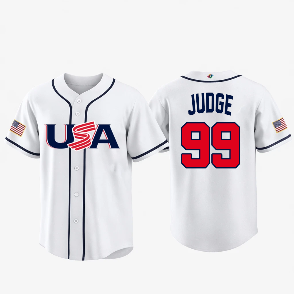 Aaron Judge #99 Team USA Baseball Classic 2026 - S to 5XL