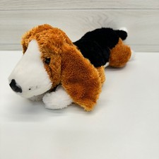 Toys R Us Animal Alley Brown Basset Hound Beagle Dog Puppy Plush 14"