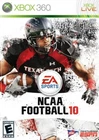 NCAA Football 10 For Xbox 360 American Sports Very Good 3E