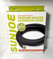 Sun Joe SPX-25HD 25 ft Heavy Duty Steel Reinforced Pressure Washer Hose
