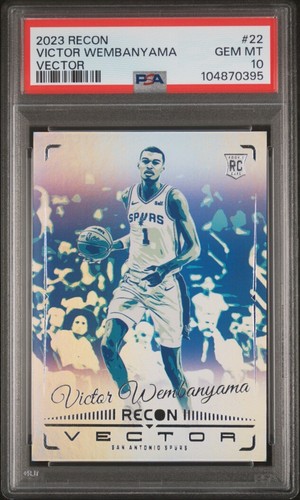 2023 Victor Wembanyama Recon Vector #22 RC PSA 10!! 🔥