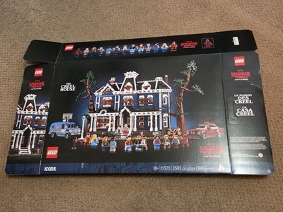 LEGO Stranger Things THE CREEL HOUSE EMPTY BOX ONLY 11370