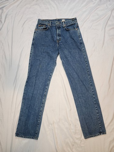 Calvin Klein Jeans, Vintage Calvin Klein Jeans Womens 9 Mid Rise Straight Leg Stonewash 100% Cotton