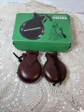 Professional Wooden Castanets Spanish Artesania Espanola Castanuelas