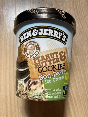 Ben and Jerry s Empty Leer Cup Ice Cream Peanut Butter Cookies 2019