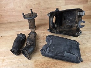 1986 86 ATC125M HONDA OEM AIR BOX HOUSING LID TUBES INTAKE 1987 87 ATC 125M