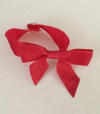 Vintage Pound Puppy Red Collar Ribbon Nice Used