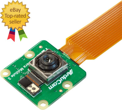 for Raspberry Pi Camera Module 3  12MP IMX708 75°(D) Autofocus