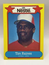1988 Nestle Tim Raines #31 Of 44 Montreal Expos NM QTY