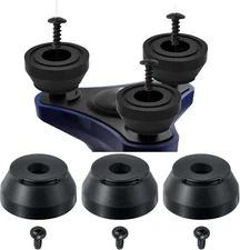 Replacement Screw-in Rubber Cane Tips Feet Suitable for Hurrycane Freedom... 