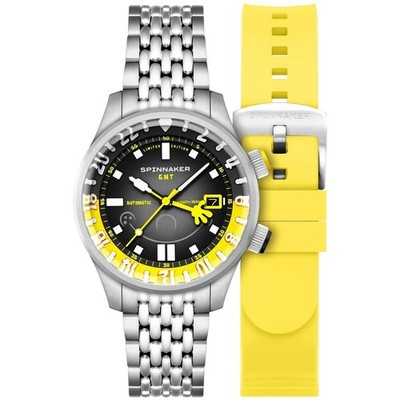 Spinnaker Bradner GMT Automatic Spongebob Schwammkopf Bubbly Grins Limited Ed