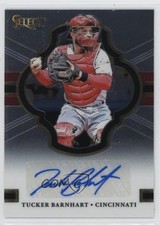 2018 Panini Chronicles Select Signatures Tucker Barnhart #SS-TB Auto 1e1a