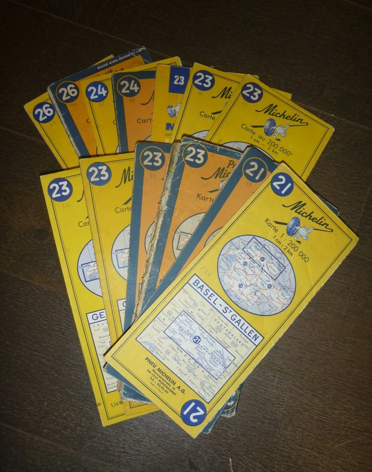 CARTE ROUTIERE MICHELIN, LOT SUR LA SUISSE - Photo 1/1