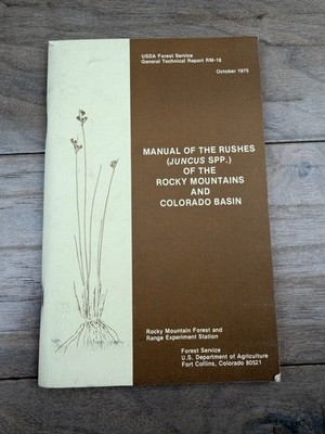 Manual of the Rushes Juncus spp. Hermann 1975 USDA Forest Service Botany Guide