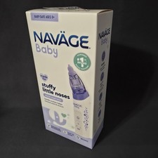NEW UNNSEALED NAVAGE BABY ELECTRIC NASAL ASPIRATOR EXP 12/26