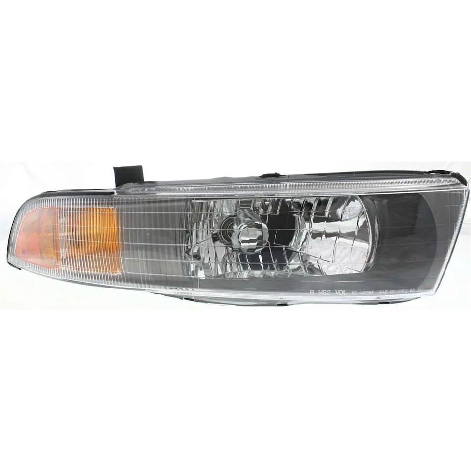 Headlight Set For 2002-2003 Mitsubishi Galant Left and Right With Bulb 2Pc - Image 3 of 4