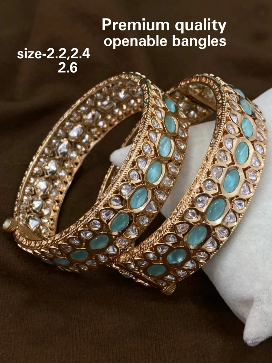 Kundan Bangle Bracelet Kara ,meenakari Jewelry, Indian Jewelry, Kundan  Jewelry, Fine Jewelry Bracelet, Traditional Jewelry/bollywood Jewelry -  Etsy | Pakistani bridal jewelry, Bollywood jewelry, Sabyasachi jewellery