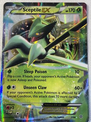 Pokemon Lost Origins Ultra Rare Card Sceptile EX 7/98 Holo | eBay