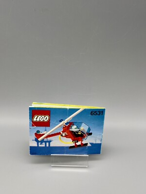 LEGO  Legoland Town 6531 Feuerwehr Hubschrauber - Anleitung / Instruction
