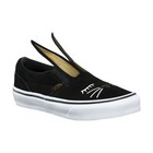 VANS Black Unisex Kids' Shoes 10.5 US Shoe