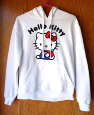 Sanrio Hello Kitty Hoodie Size Small Kitty with Apple NWOT
