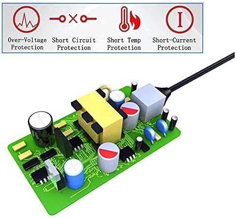 12V 2A DC Power Adapter, Converter Adapter Driver AC 100-240V Supply to DC 12V, - Picture 6 of 7