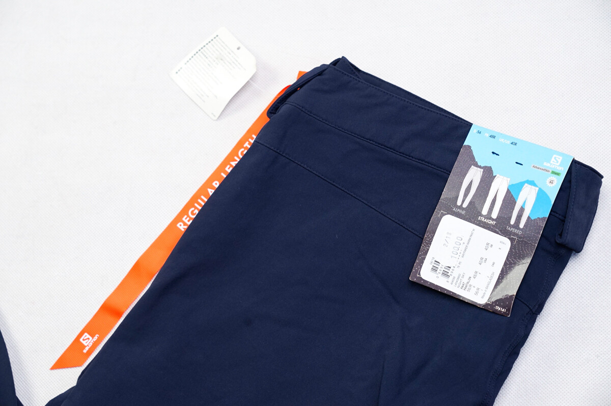 Salomon Pantaloni Outdoor Pantaloni Sportivi Pantaloni Advance Shield Trekking Elasticizzati 56 Nuovi