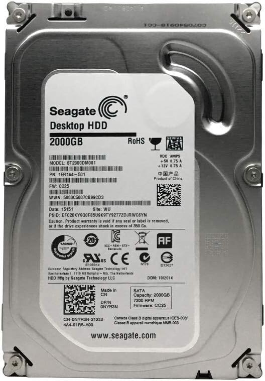Buy Seagate Barracuda 2 TB Internal 7200 RPM 3.5