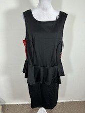 Snap Women’s Black Color Sleeveless Dress Size 2X