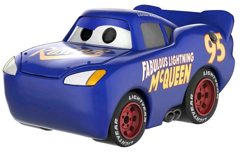  Funko - Disney Cars 3-Lightning McQueen (Blue Fabulous) Figurine,  Multicoloured, 14234 : Funko: Toys & Games