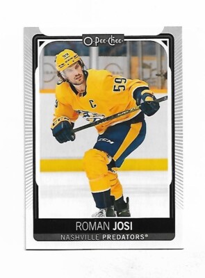 2021-22 O-Pee-Chee Base - Roman Josi - Nashville Predators #482