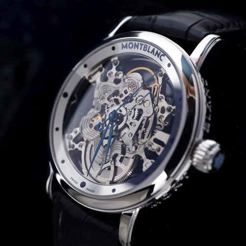 Montblanc Skeleton Star Watch Limited Edition 333 Platinum Collection Mod.:29127 - Picture 12 of 19