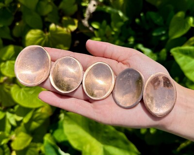 Natural Crystal Worry Stone: Choose Gemstone (Crystal Healing Pocket Stone)