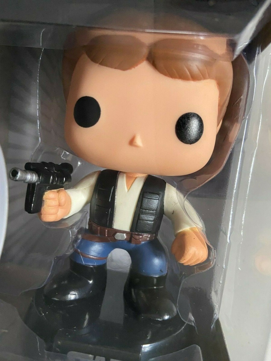 Funko Wobbler Han Solo – Star Wars: Solo | Ca. 17 Cm Sammelfigur | Im Fensterkarton | Offizielles Lizenzprodukt