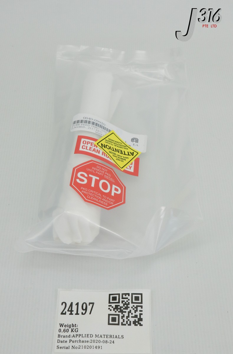 テーブル 24197 APPLIED MATERIALS GAS FEED THRU TUBE (NEW) 0040-09920 | eBay