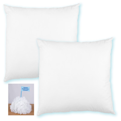 Kissenfüllung 30x30 Polyester Premium 2er Pack Füllkissen Sofakissen Bettkissen