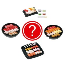 Random 1/12 Scale Sushi Diorama Prop Food 6" Action Figure Dollhouse Accessory