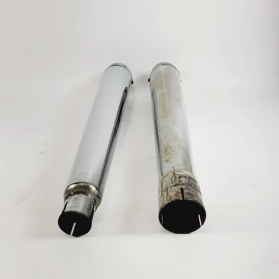 DNA Harley-Davidson 17-23 Touring Cromo 4" Megáfono Silenciadores Escape Foto 2 de 4