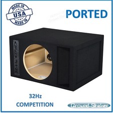 Speaker Box 32hz Single Ported Sub Box Subwoofer Enclosure Ground Shaker