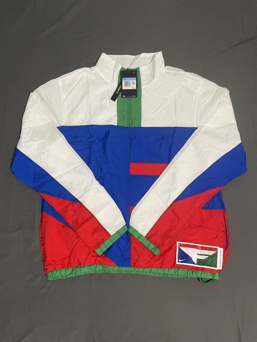 NWT Nike NSW Air Flight Series Retro Windbreaker Jacket CN8508-480