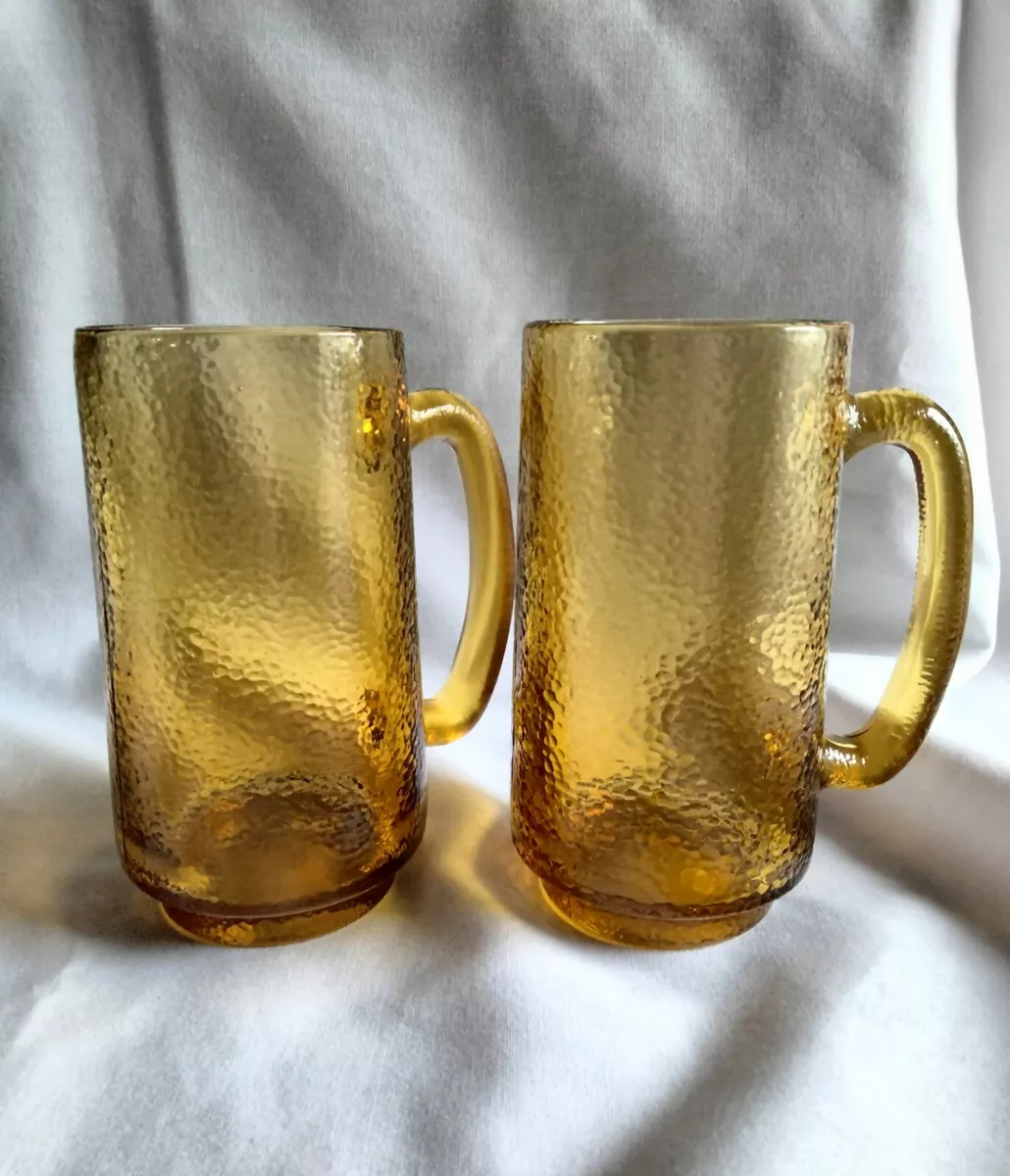 Amber Glass Mug