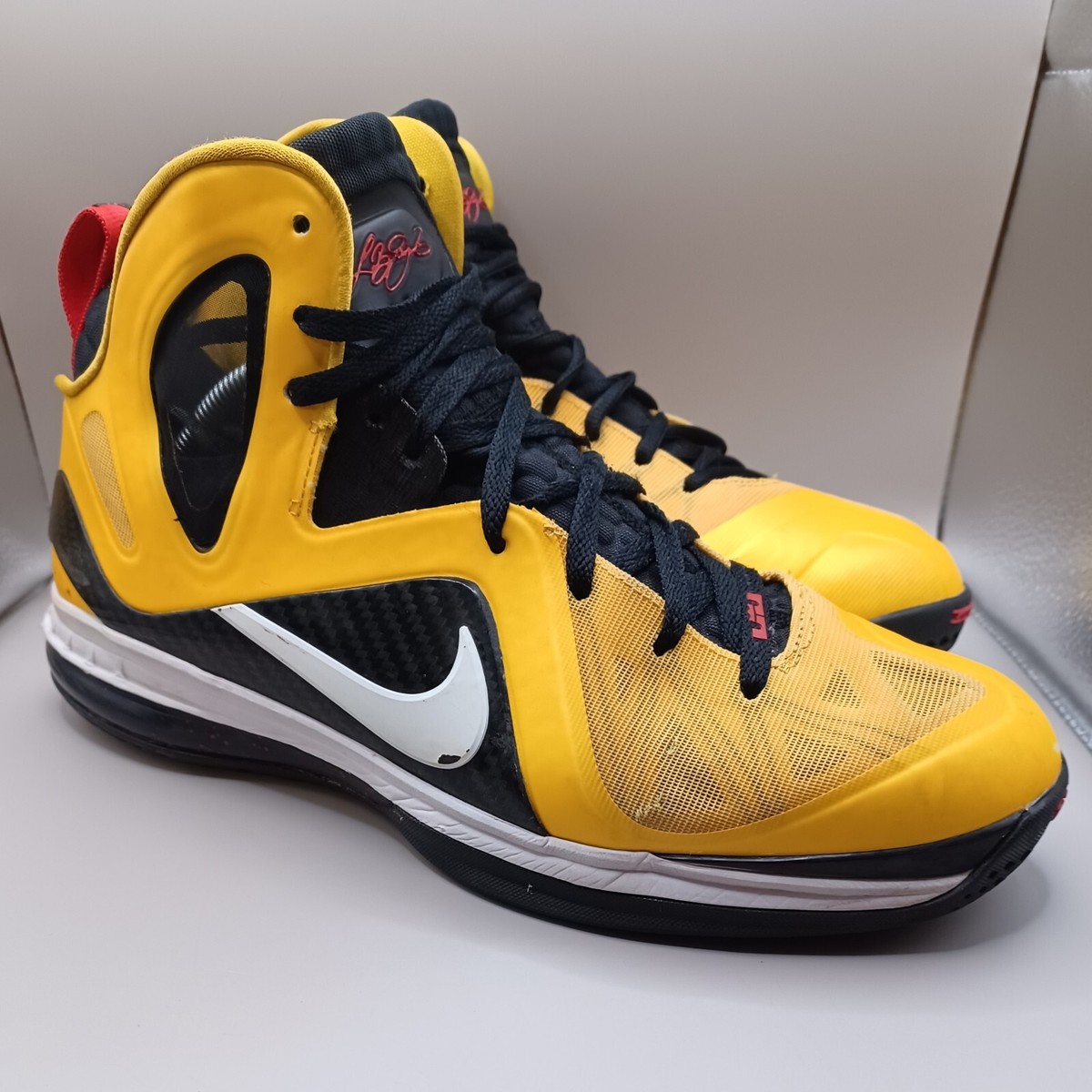 Size 11 - Nike LeBron 9 P.S. Elite Taxi 2012 516958-700  display picture 2