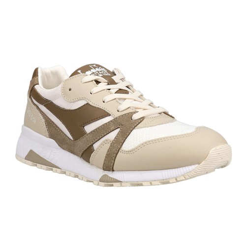 diadora N9000 2030 Italia Lace Up Mens Beige Sneakers Casual Shoes 178285-20001 - 第 2/5 張圖片