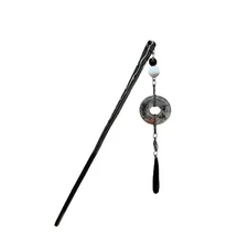 New China Style Iris Fringe Hair Clip for Women Retro Hanfu Chopstick Hair Clip