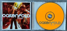 Paul Oakenfold Signed In-Person Bunkka CD Cover - Authentic